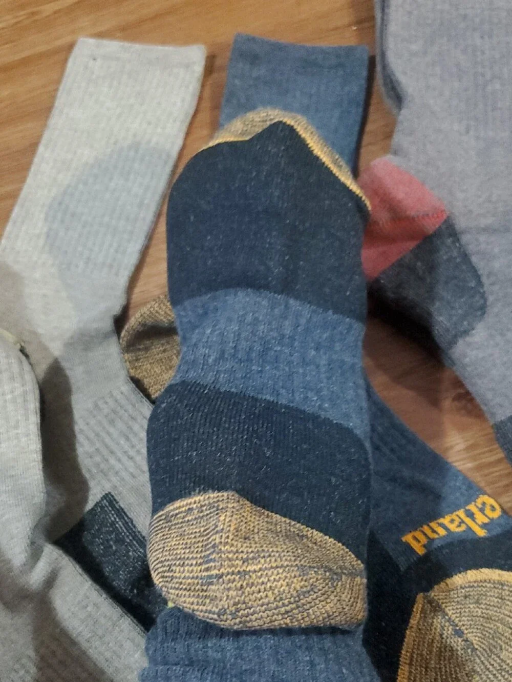 Timberland Men's Crew Socks - 4 Pack